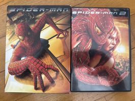 Lot DVD Spider-Man 1 et 2 Édition Collector État Parfait