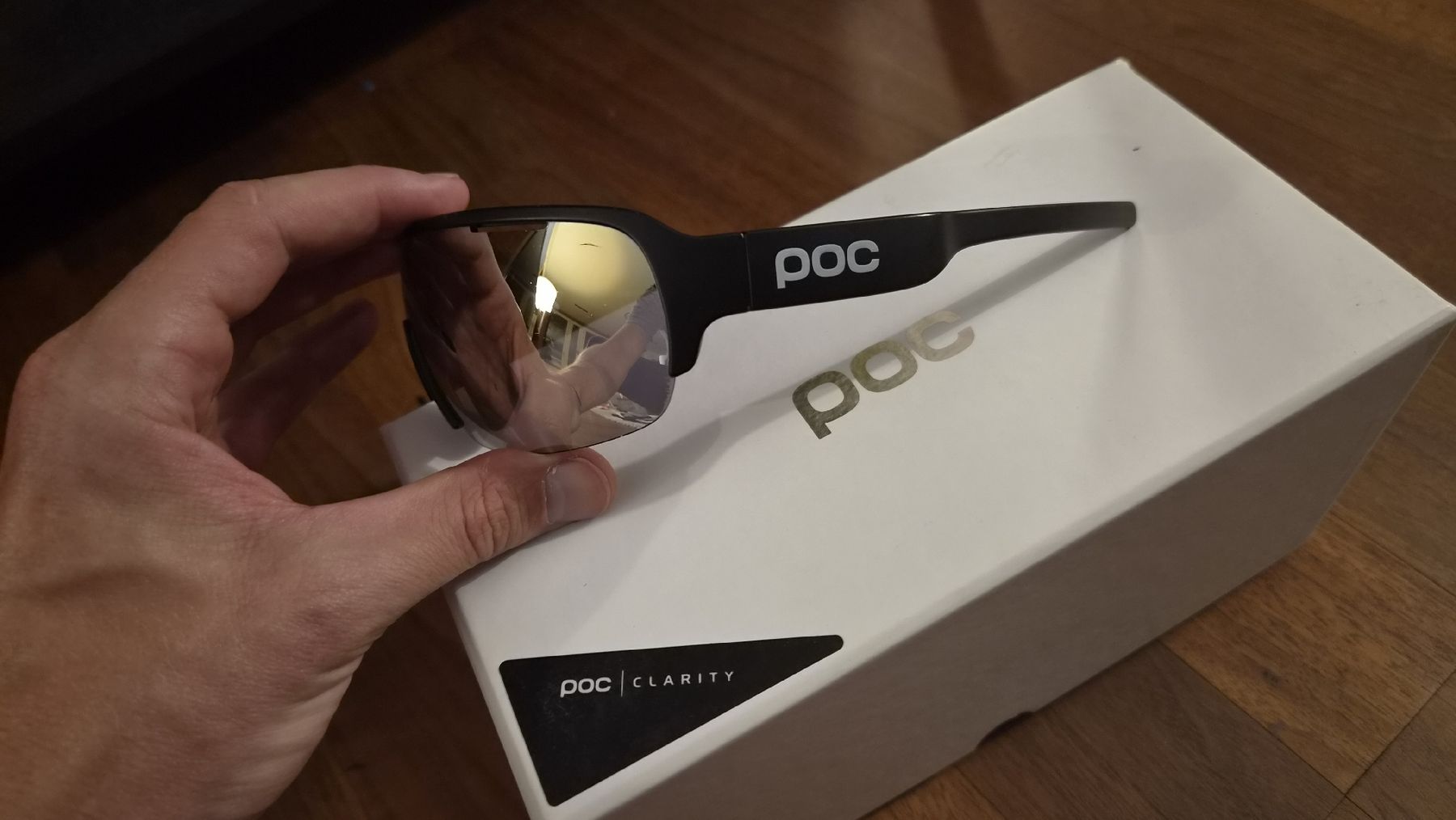 Poc Occhiali & Lenti: POC Do Half Blade Uranium Black, Violet / Gold Mirror 199CHF – Usato da Horgen venduto da max_dp99 2