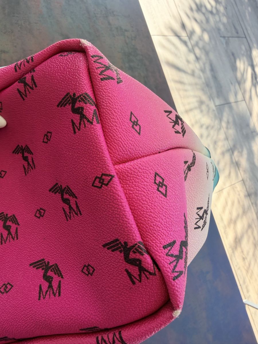 Mcm Borse da donna: Kleiner MCM Shopper in Sommerfarben – Usato da Zug venduto da Lela77 2