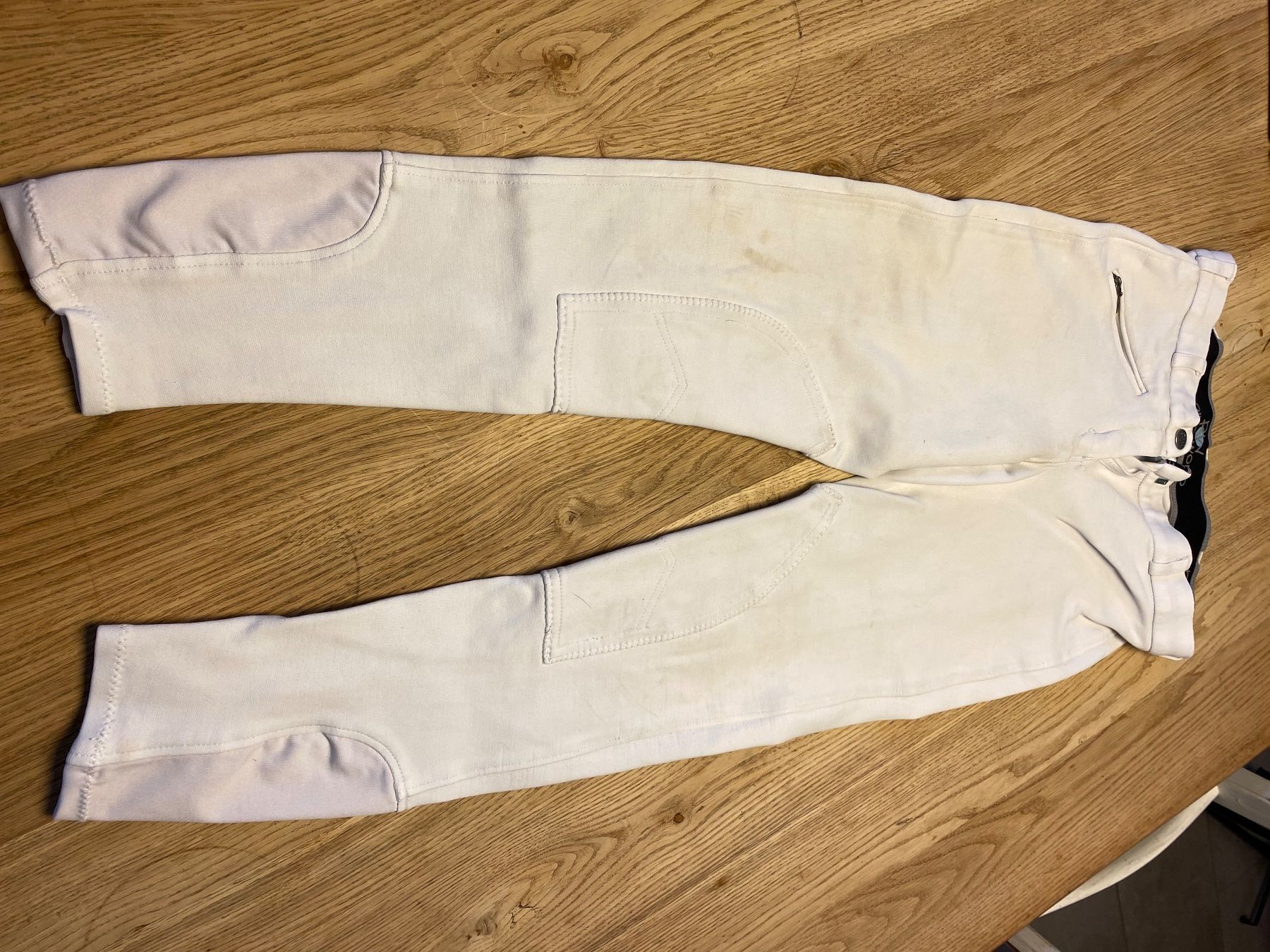 Pantaloni: Reithose Riding World, weiss, Gr.XS – Usato da Bourguillon venduto da Jemalu 3