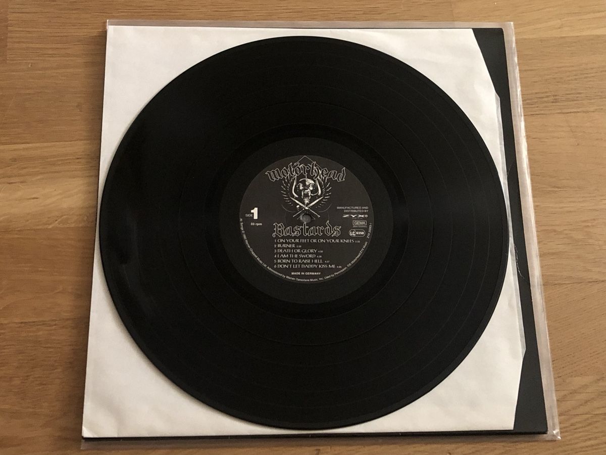 Dischi in vinile: Motörhead. 1993. Bastards. – Usato da Faulensee venduto da Mizuno06 5