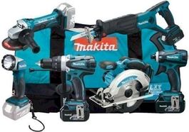 MAKITA Maschinen Set Combo-Kit, DLX6011