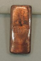 Valeris Kupferbarren 999, 480 Gramm Barren