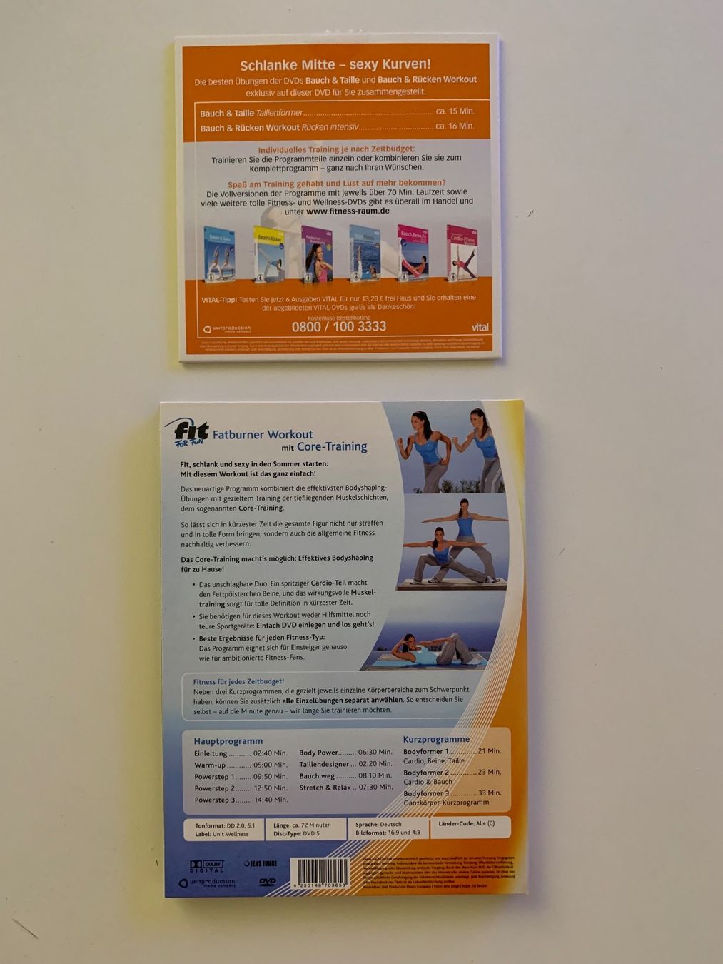 Alle DVDs: Fitness Set 4 DVD‘s – Gebraucht aus Zürich von ThaliaL 6