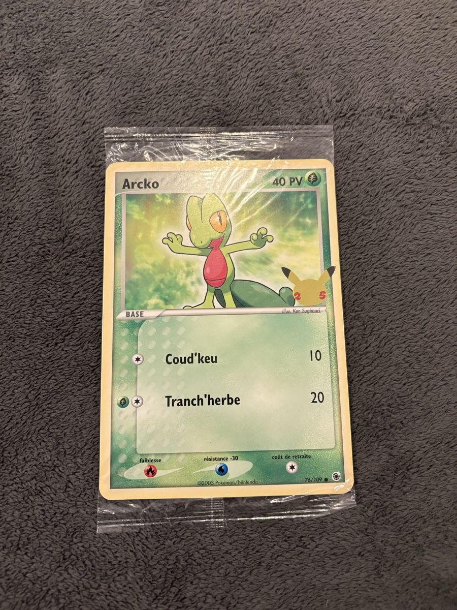 Pokémon Carte collezionabili: STARTER Jumbo 25 ans Pokémon  – Nuovo e nell'imballaggio originale da Cugy FR venduto da K78