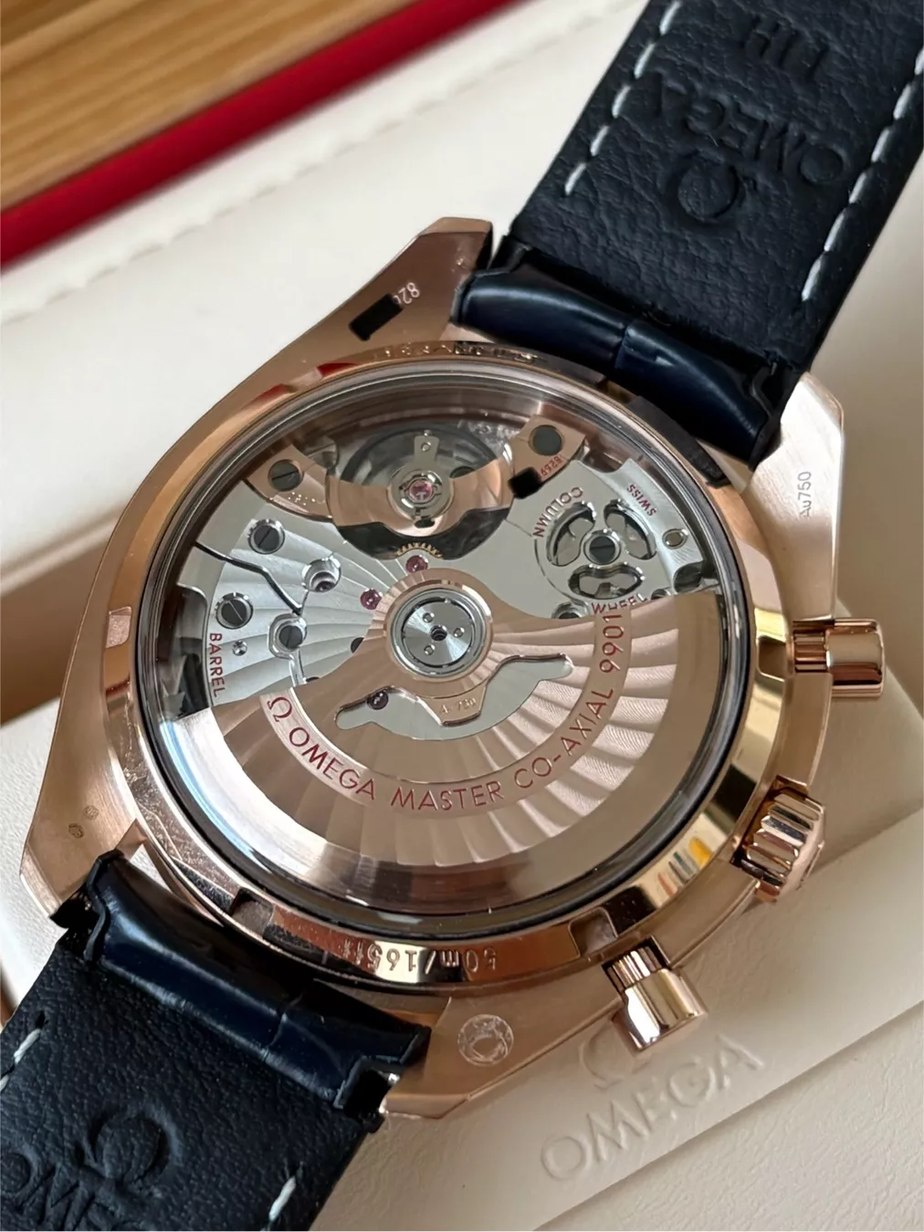 OMEGA Speedmaster Racing in Sednagold - Fullset mit Garantie (Gebraucht ...