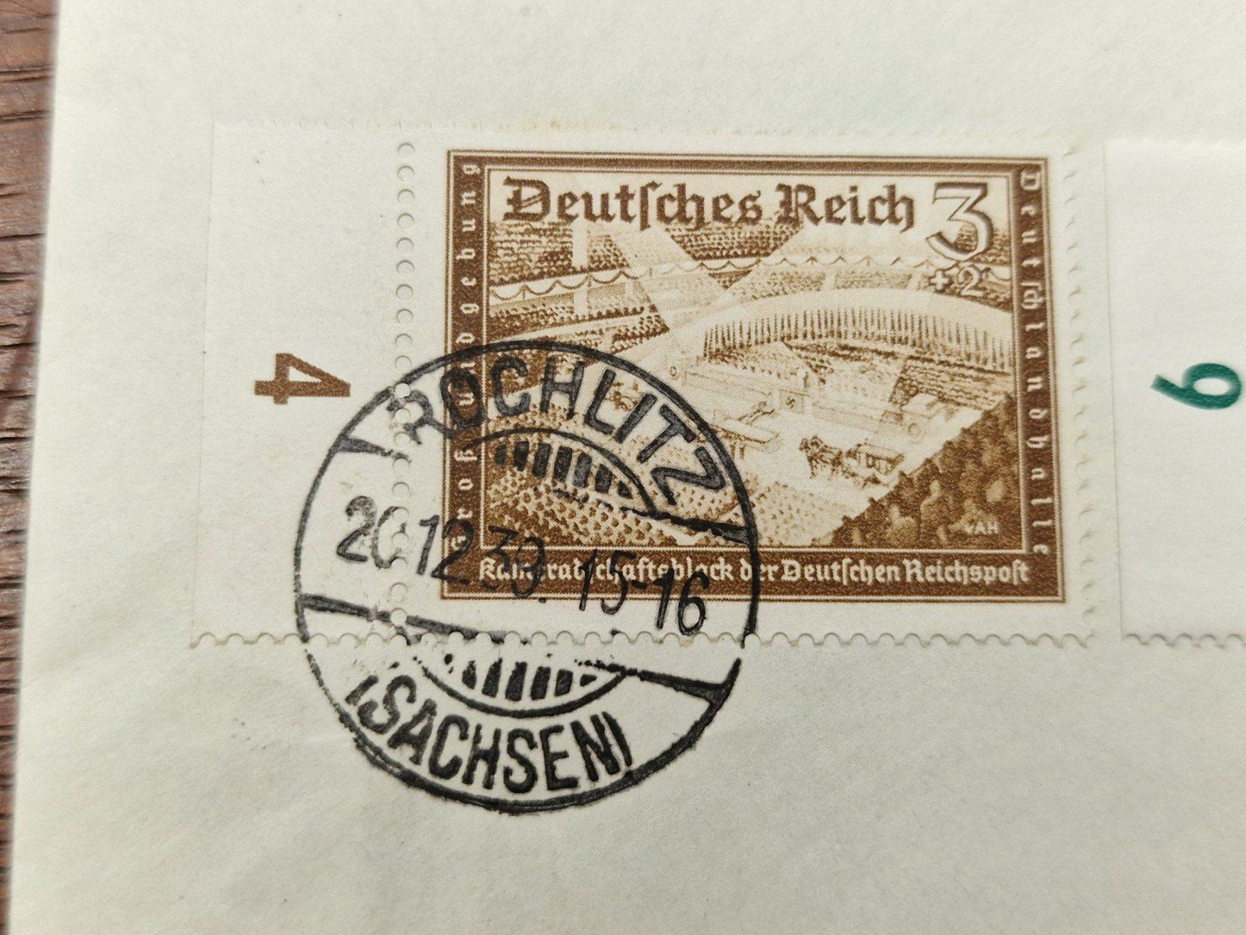 Tutti i francobolli: Reichspost - Rochlitz nach Graz 20.12.1939 – Usato da Aesch LU venduto da briefmarken.uray 1