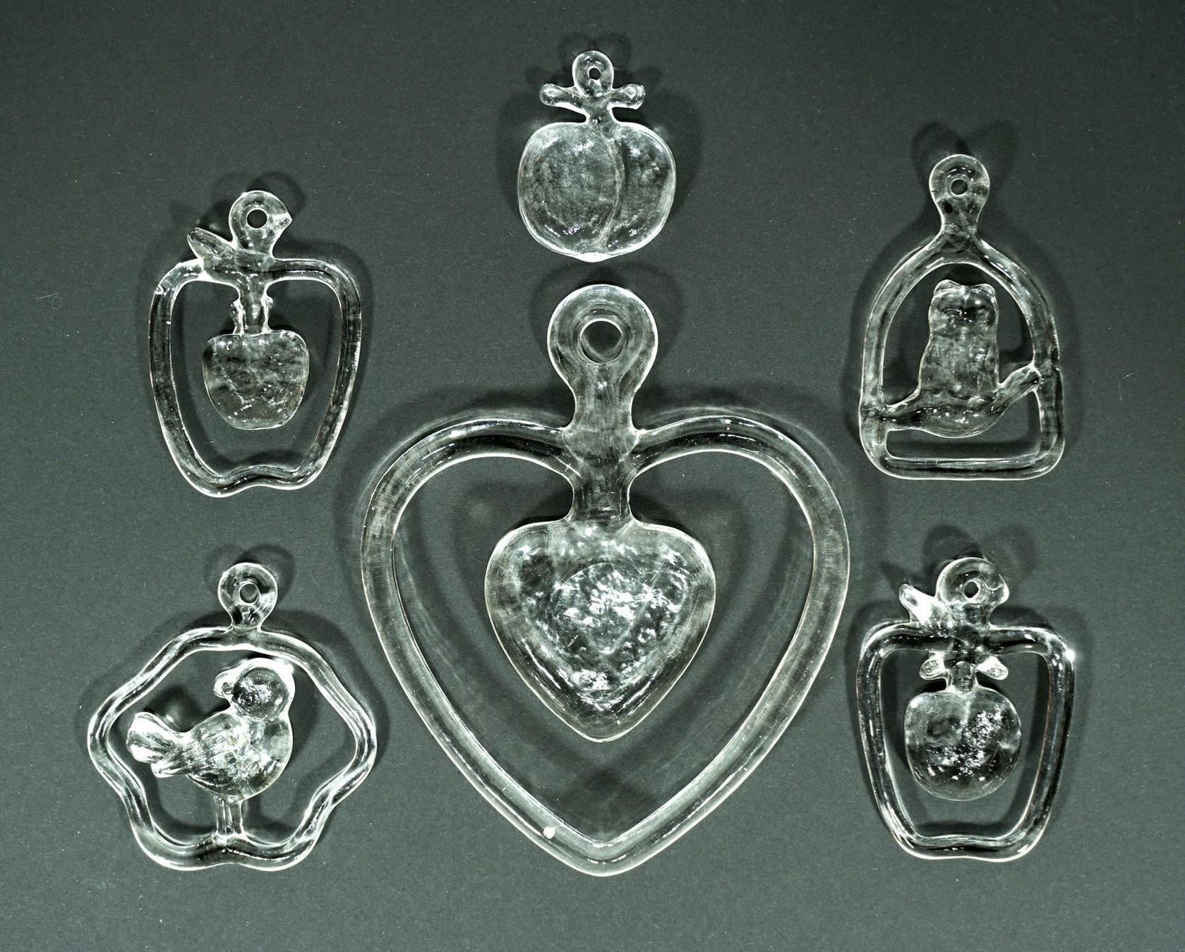 Bicchieri: 6 Glas Vintage Suncatcher - Fensterdeko – Usato da Meggen venduto da Trouvaillen 1