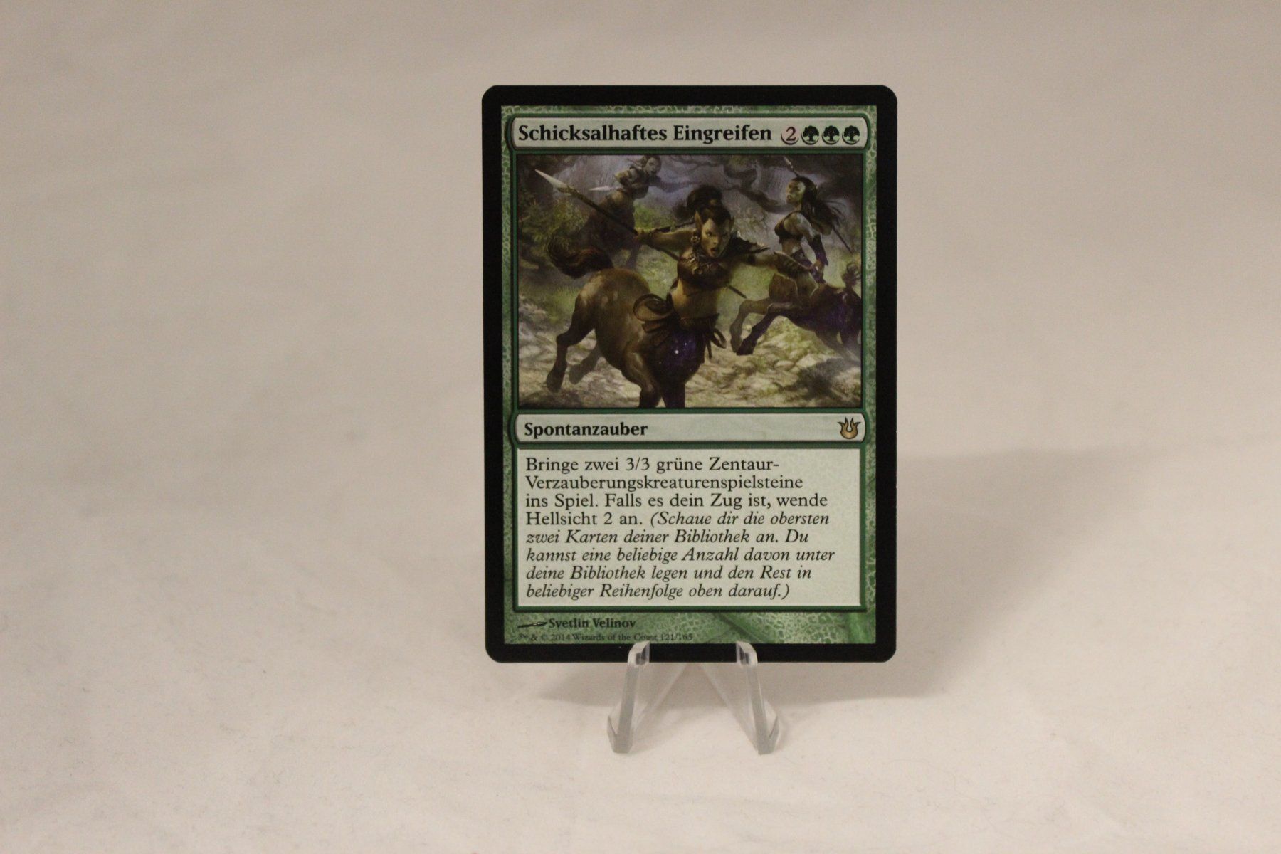 Magic The Gathering Carte collezionabili: Schicksalhaftes Eingreifen - Magic – Usato da Dulliken venduto da Sefty