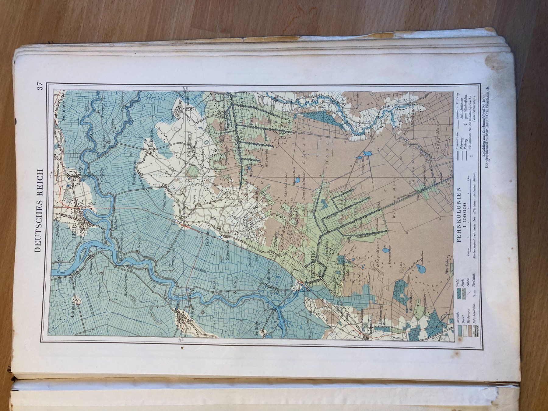 Libri: Schweizerischer Mittelschulatlas 1932 – Usato da Herzogenbuchsee venduto da Emmenthaler 2