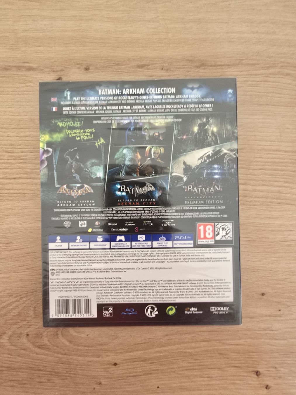 Sony Giochi: Batman Arkham Collection PS4 - Neu & OVP – Nuovo e nell'imballaggio originale da Chur venduto da 1996hiphop 1