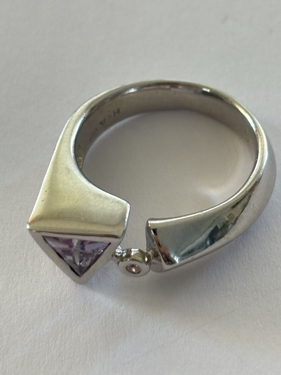 Anelli: Ring Silber 925 mit Stein guter Zustand – Usato da Langnau am Albis venduto da flusspflege 5