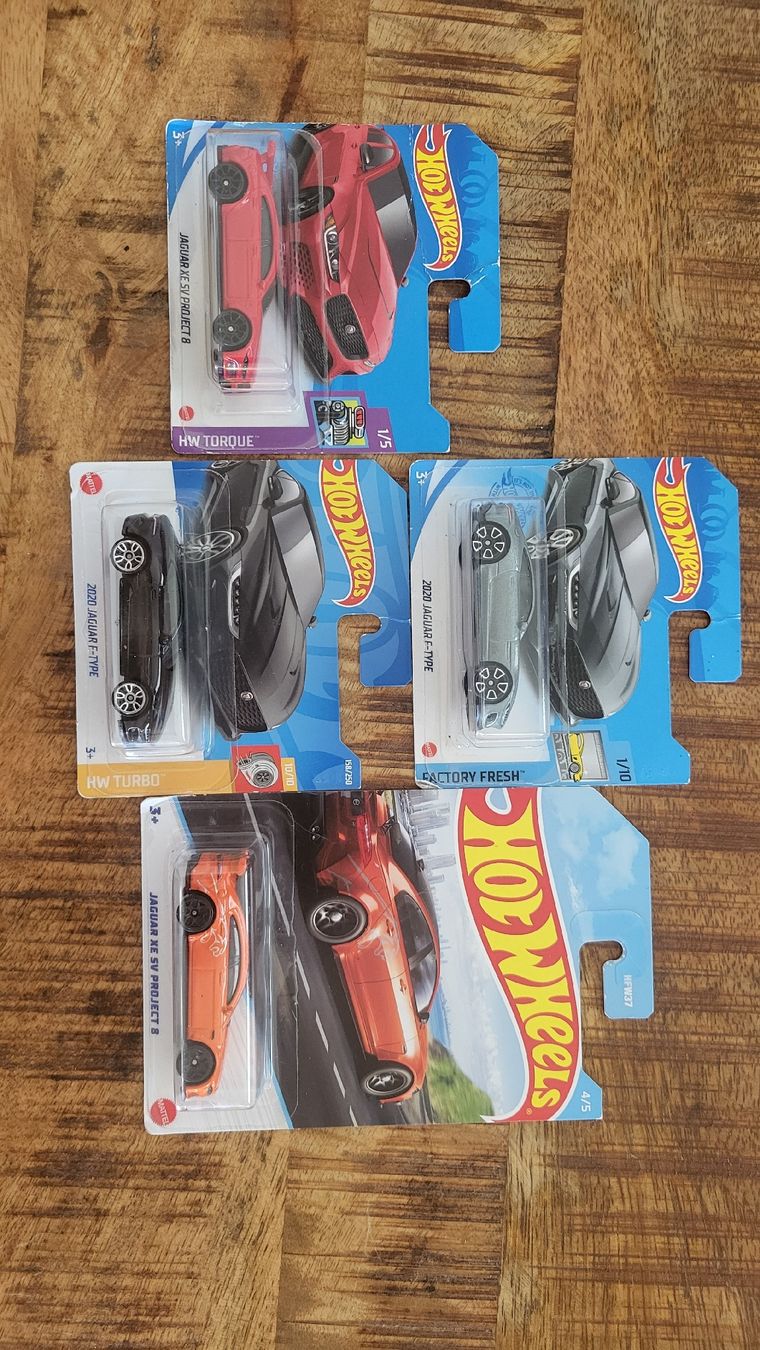Hot Wheels Voitures modèles: Hot Wheels Jaguar set – Neuf avec emballage d'origine à Jona par mjo_f5t2 3