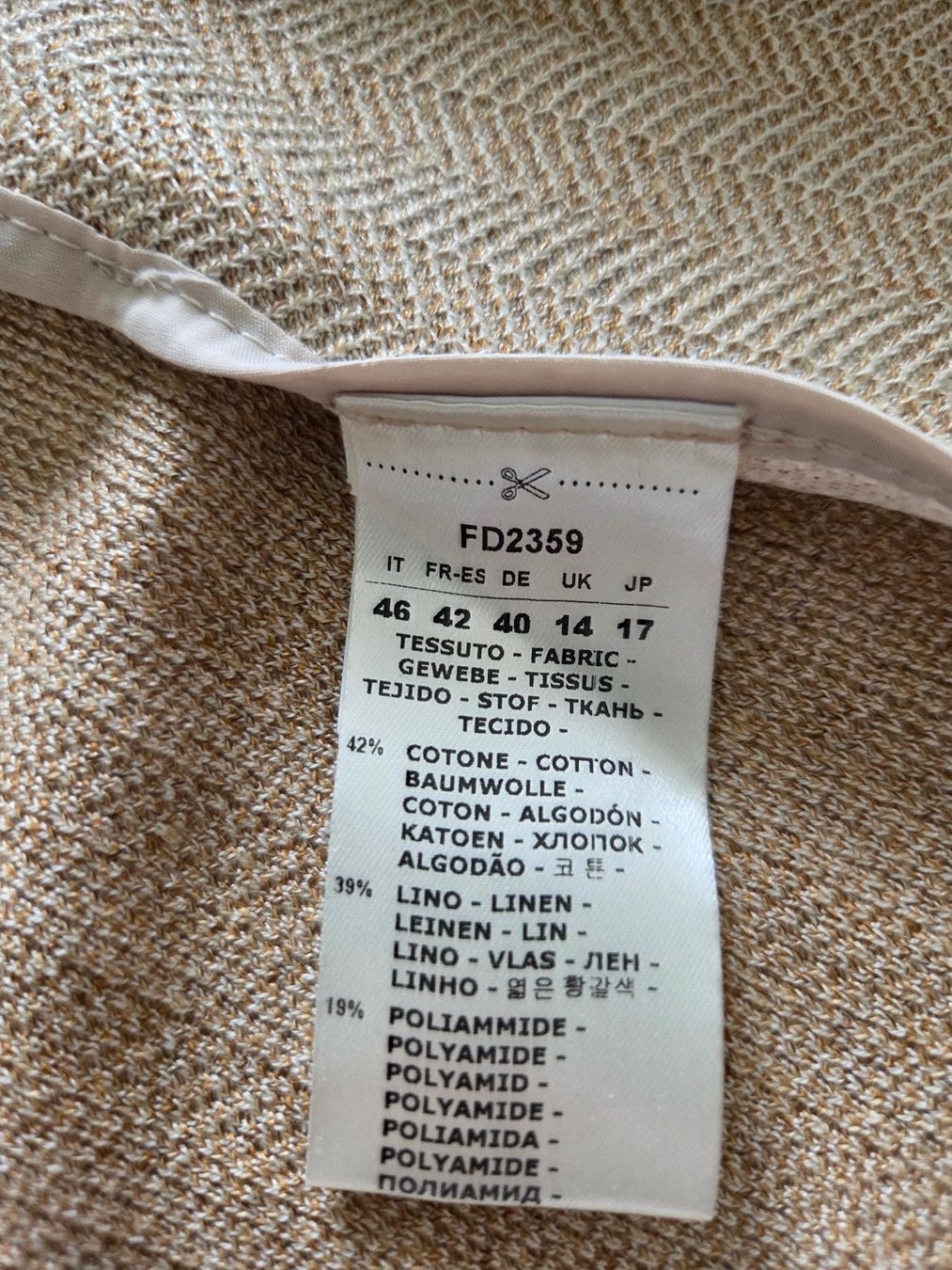 Circolo Giacche: Leinen/Baumwolle Blazer von CIRCOLO – Usato da Oberrieden venduto da Smart570 5