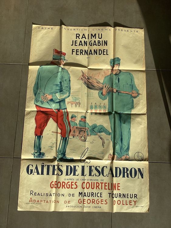 Affiche Film « Les Gaités Des Lescadron 1932 Avec Gabin Acheter