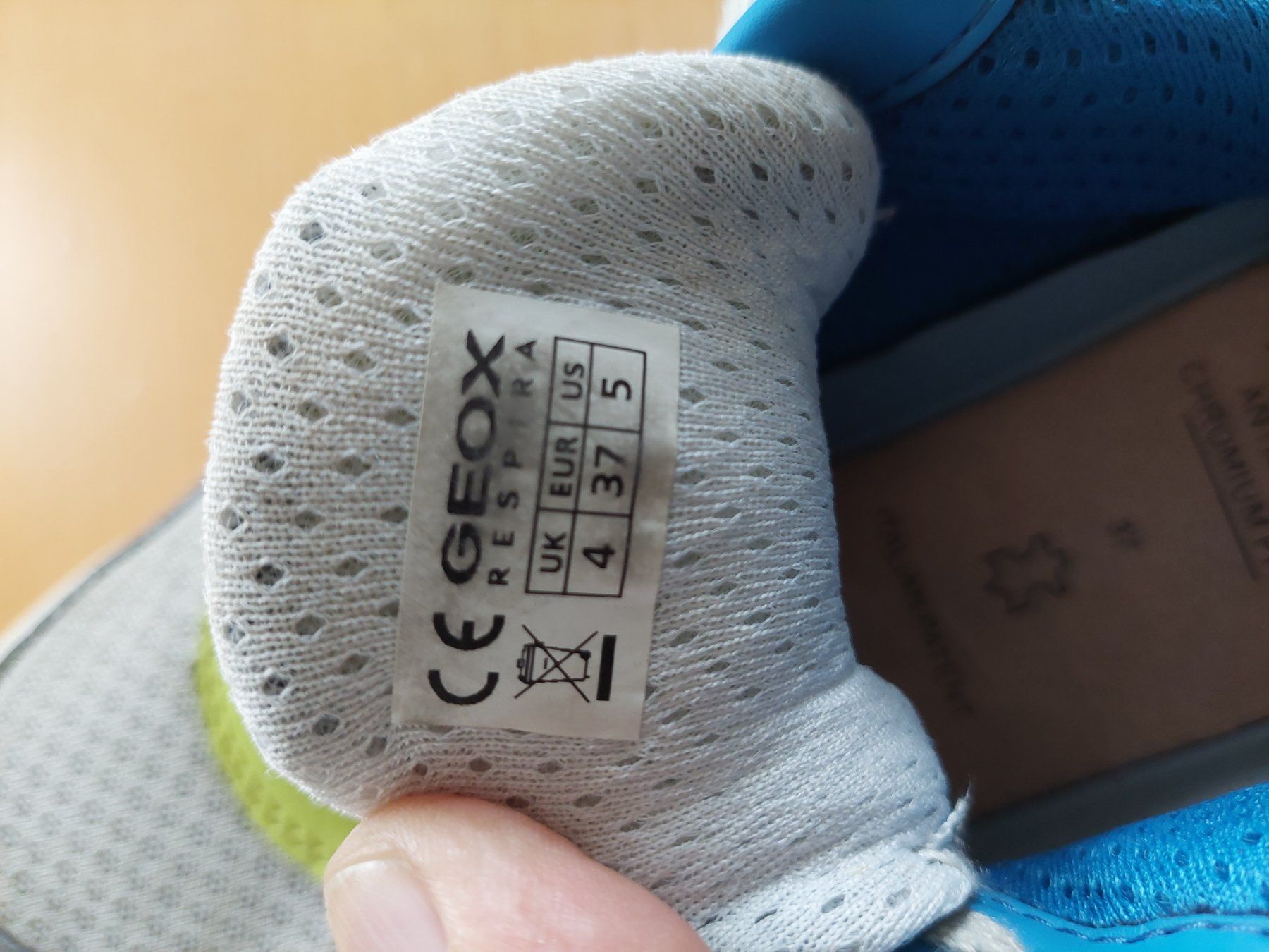 Geox Scarpe per ragazzi: Geox Respira Sneaker   Gr.37 – Usato da Zürich venduto da meymano 6