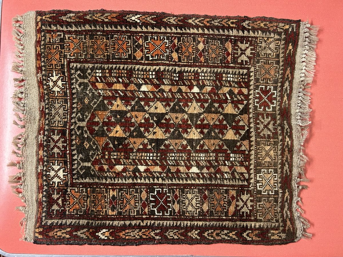 Tappeti: Teppich klein gemustert antik gebraucht  – Usato da Lanzenhäusern venduto da vic63
