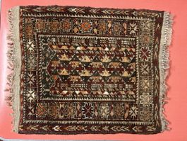 Teppich klein gemustert antik gebraucht 
