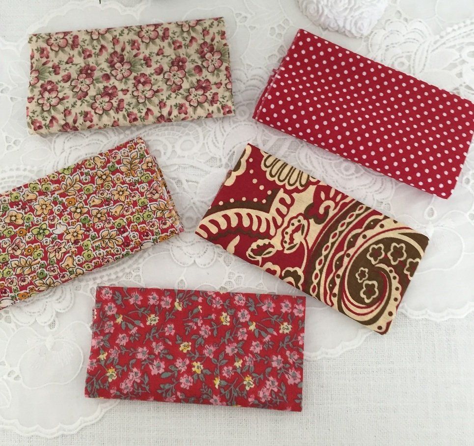 Tessuti: Stoff Baumwolle Set 5 Stück 25 x 25 cm – Nuovo (secondo la descrizione) da Thun venduto da Rowaner 2