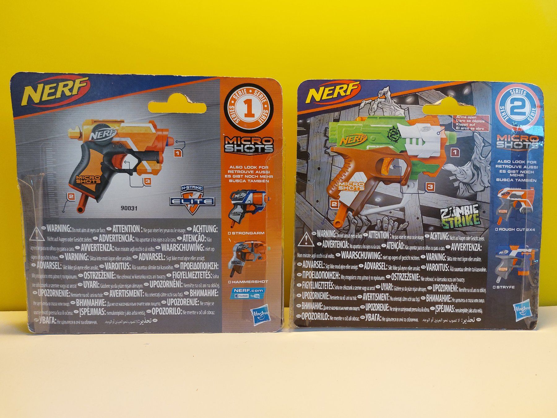 Nerf Spielzeuge: Nerf 2x Micro Shots: Serie 1 & Serie 2 - NEU – Neu und originalverpackt aus St.Gallen von TinasBauundSpiel 3