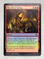 Magic The Gathering "The Fall of Kroog" Foil