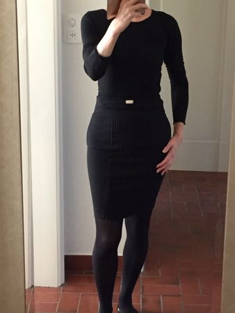 Jupe von Richmond Gr.34 Schwarz NEU