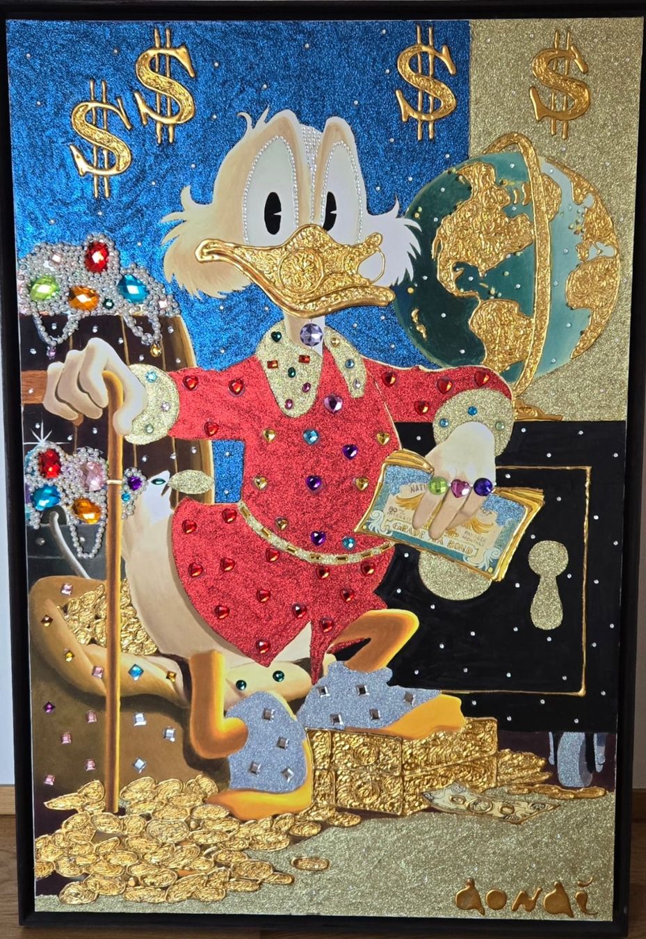 Dipinti: Quadro Dondè "Scrooge McDuck" – Usato da Agno venduto da hen_b8pm 3