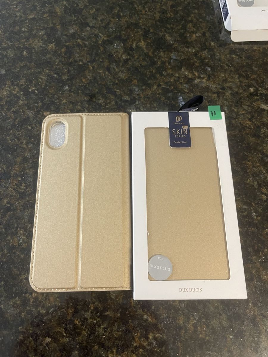 Apple Cover & Protezioni schermo: DUX DUCIS iPhone XS Plus Hülle Gold NEU – Nuovo e nell'imballaggio originale da Wohlen AG venduto da abaci 4
