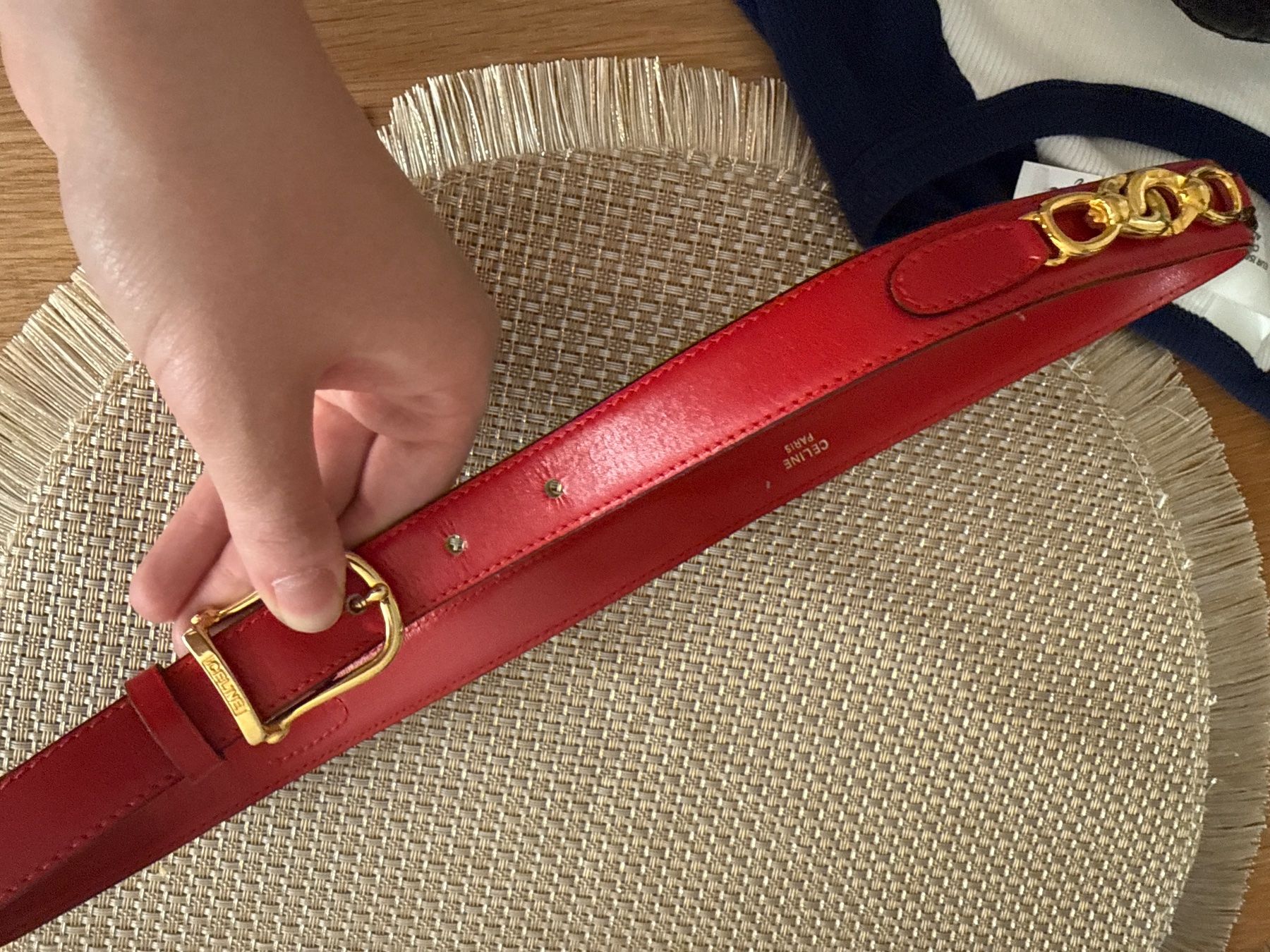 Cinture: Ceinture Céline vintage taille 70 – Usato da Payerne venduto da kni_w6xk 4