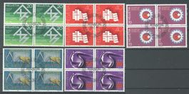 1982, Sonderpostmarken, Viererblöcke, ET