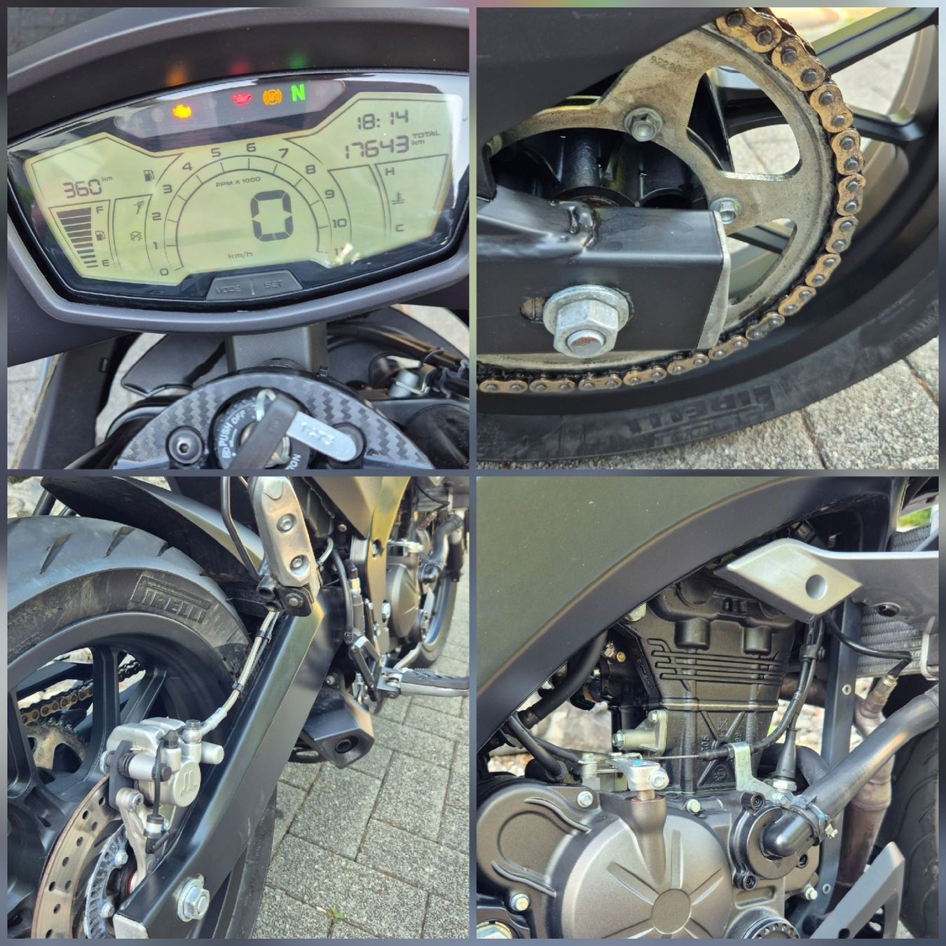 Aprilia Strada: Aprilia Tuono 125 ABS ab Mfk – Usato da Attiswil venduto da Marmotta73 7