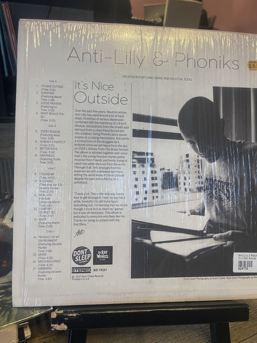 Dischi in vinile: Antililly & Phoniks / Its nice outside  – Nuovo (secondo la descrizione) da Dagmersellen venduto da stonefinger 1