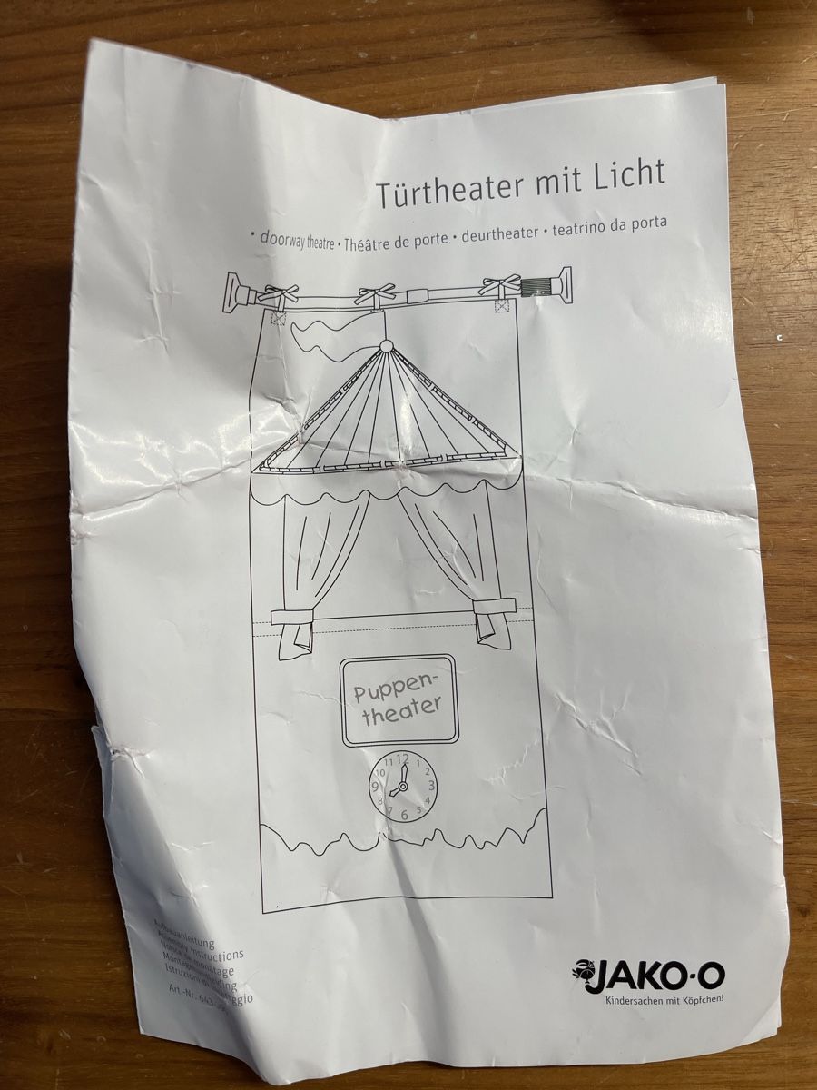 Jako-O Giocattoli: Türtheater mit Licht – Usato da Oberentfelden venduto da Barbabella21 3