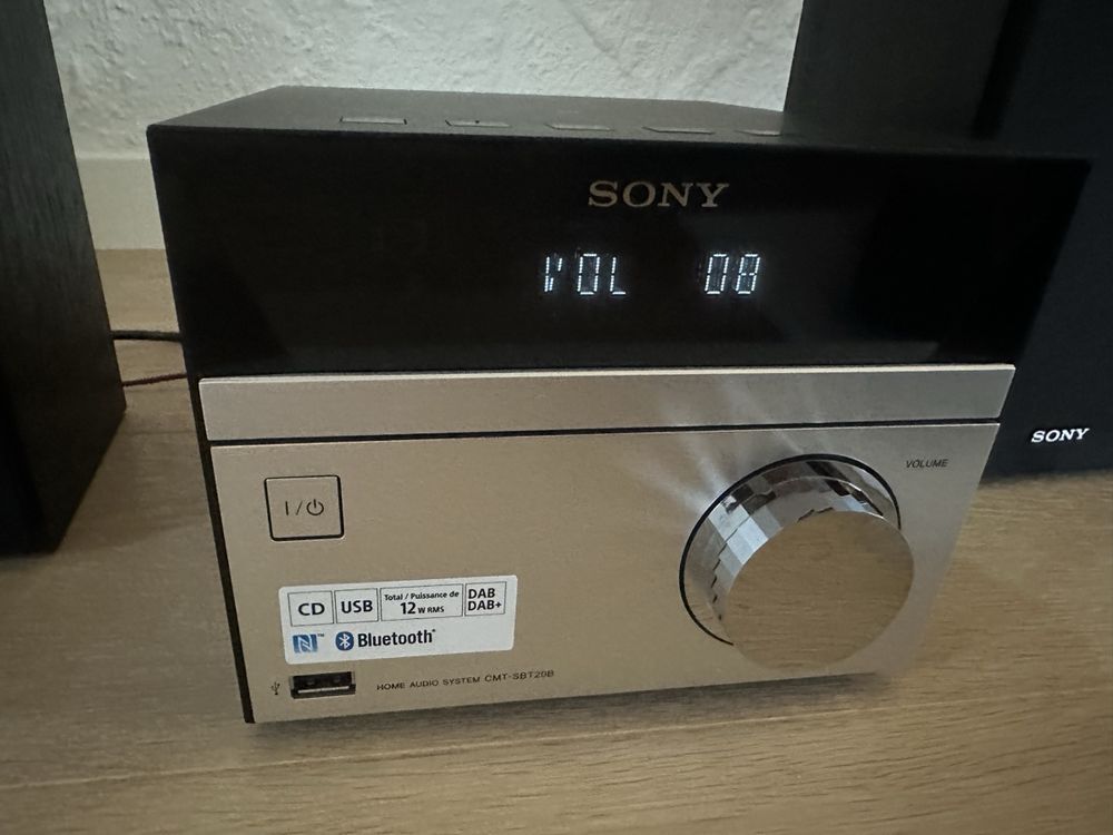 Sony Home System CMTSBT20B FM, DAB/DAB+, CD, Bluetooth, USB Kaufen