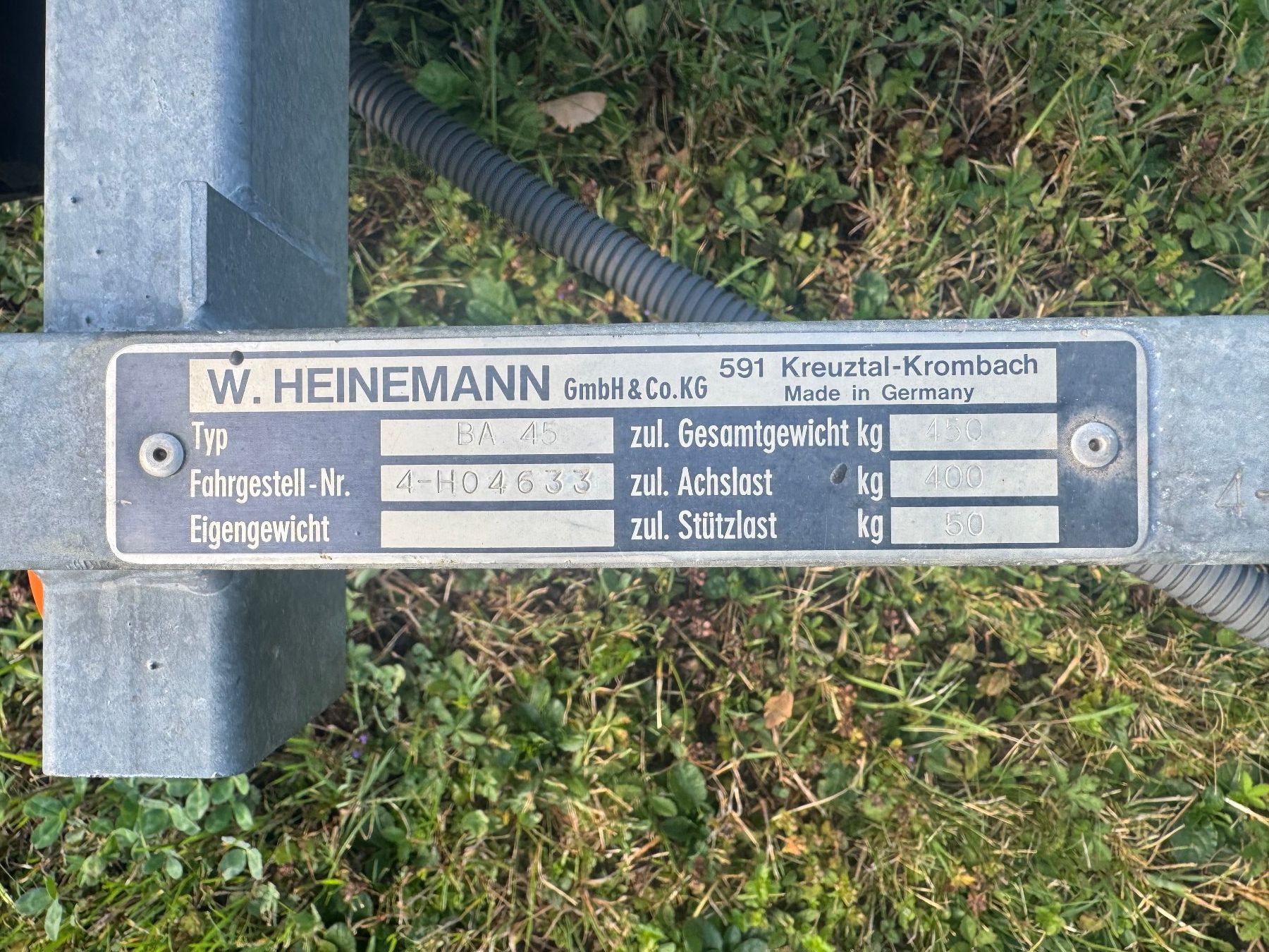 Remorques: Trailer Sportgeräteanhänger Bootstrailer – D'occasion à Richterswil par 111eins111 8