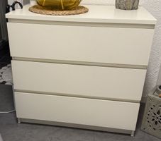 Kommode weiss mit drei Schubladen gebraucht