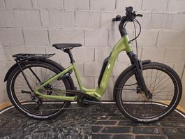 Cresta ePlaza SID S grün eBike BOSCH PX 545Wh City Swissbike