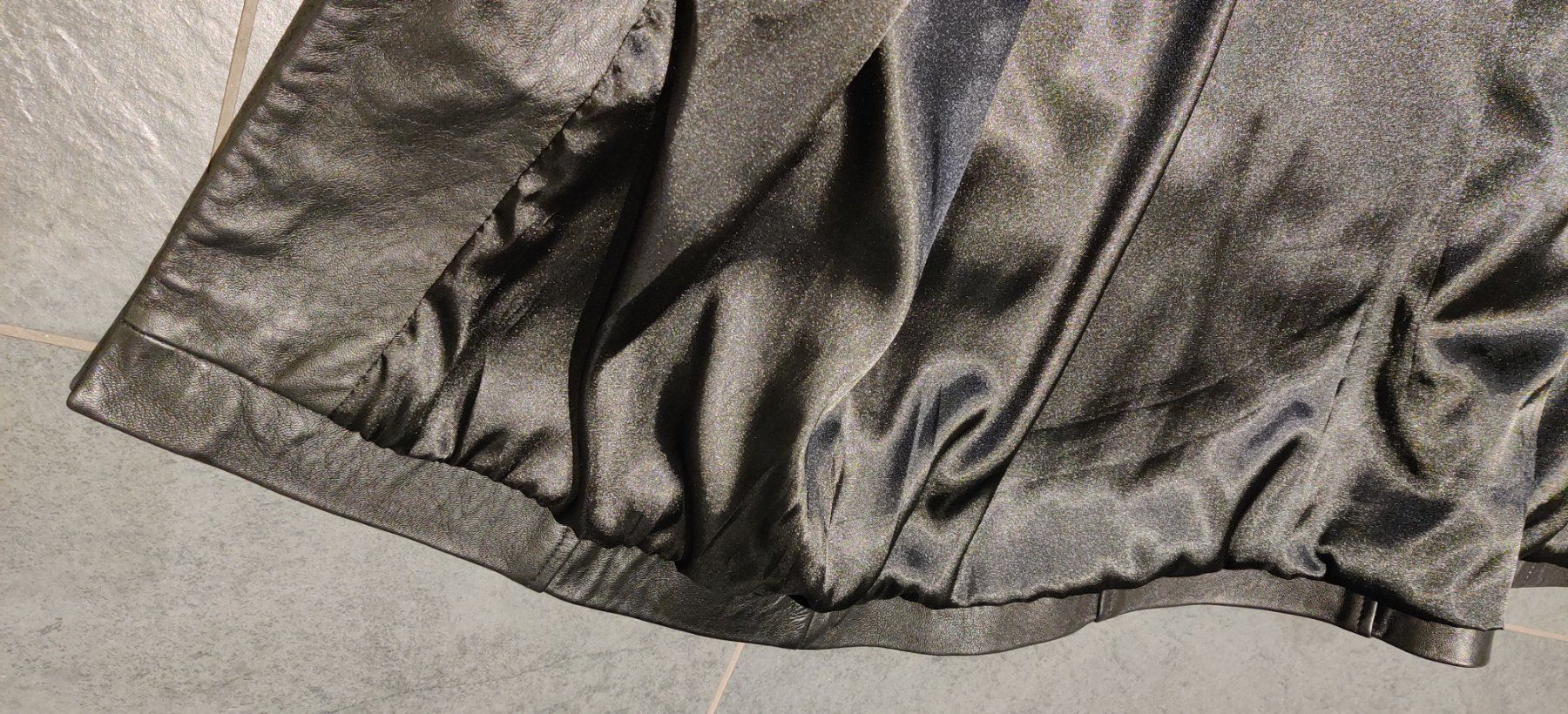 Cappotti: Schicker Ledermantel, schwarz ,tailliert Gr. M – Usato da Zürich venduto da san_f57f 4