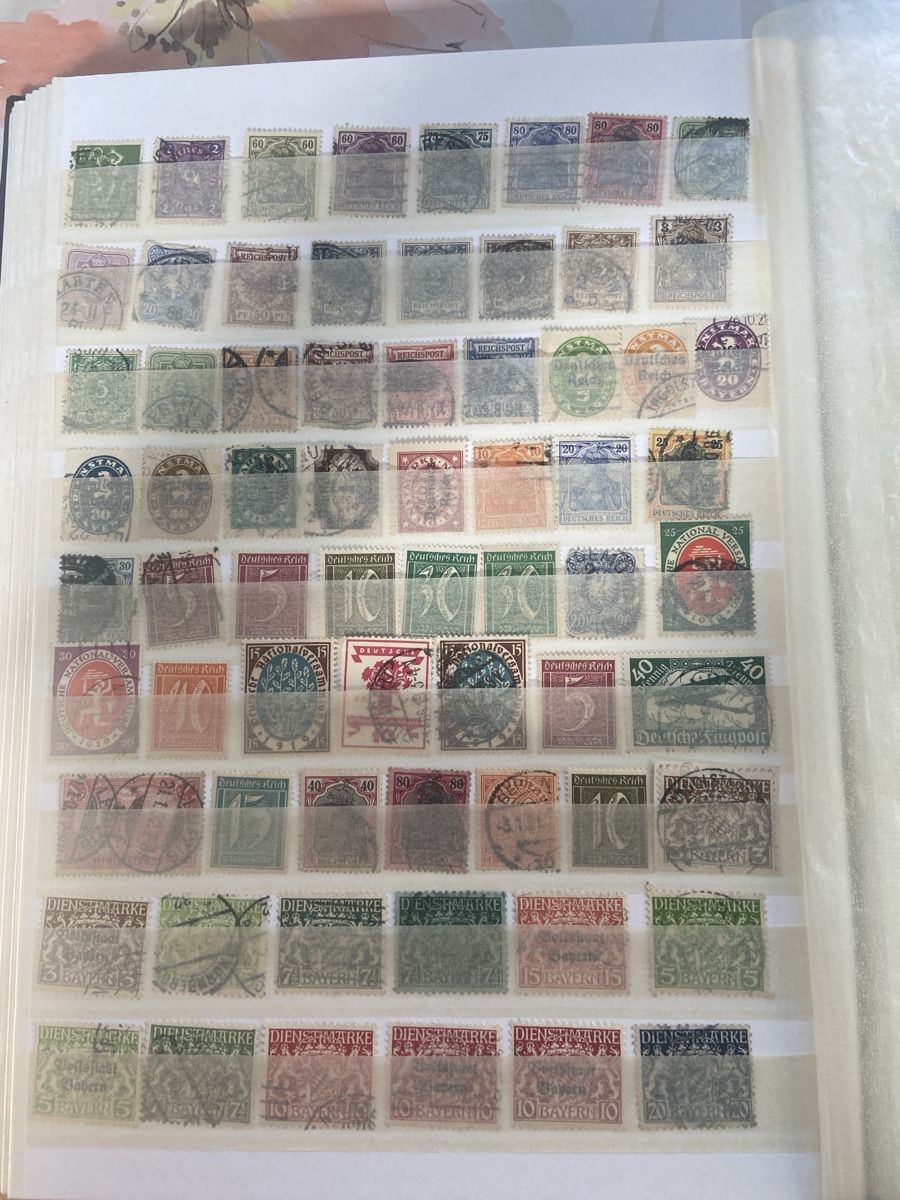 Tutti i francobolli: Stamp Collection Diverse Germany 10 pages – Usato da Collex venduto da RCXGJ 5