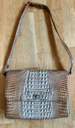 Handtasche Vintage Krokodil