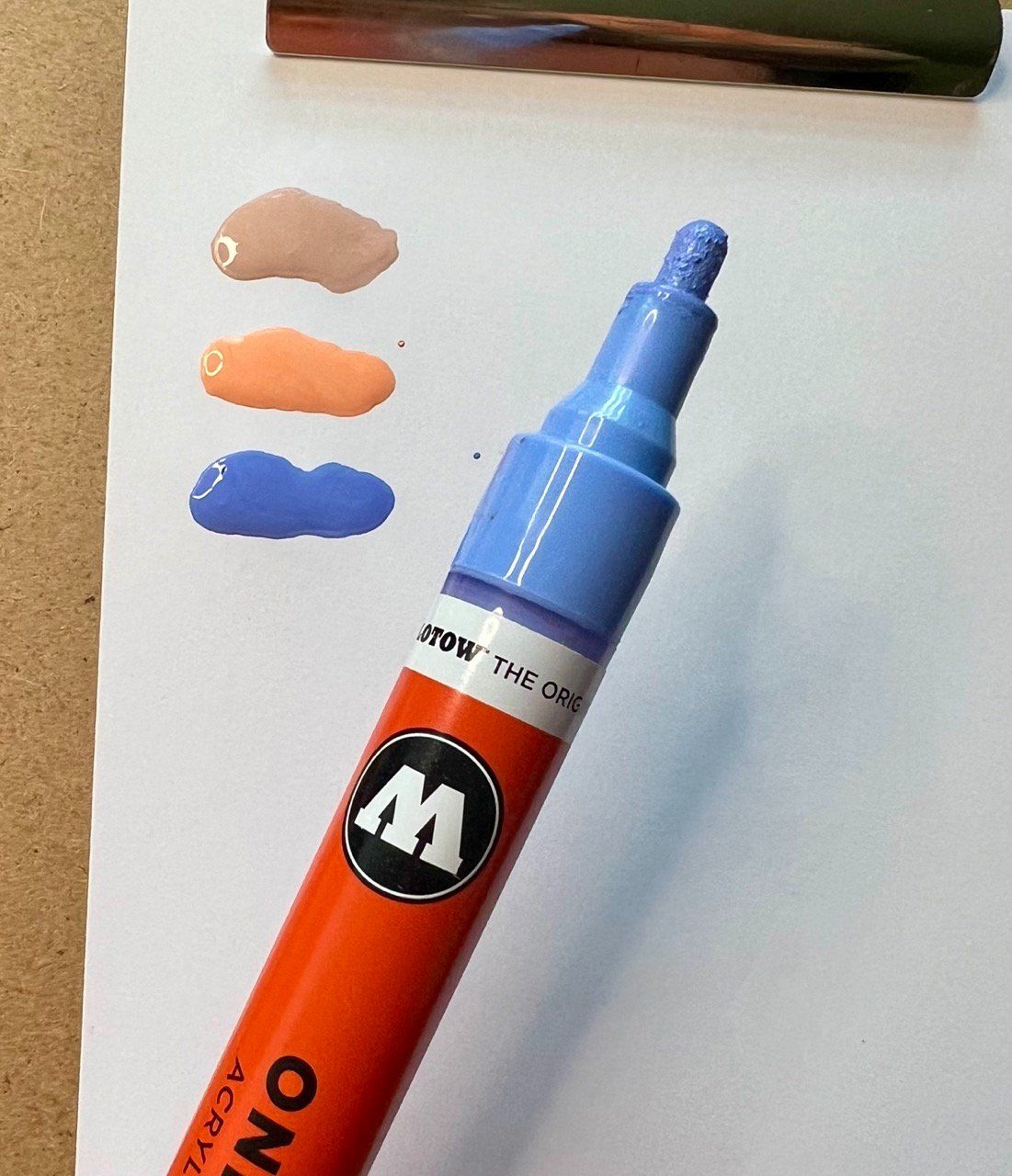 Farben: 3 MOLOTOW Marker Wasserfest Acrylmarker – Gebraucht aus Schliern b. Köniz von equilibrium1123 1
