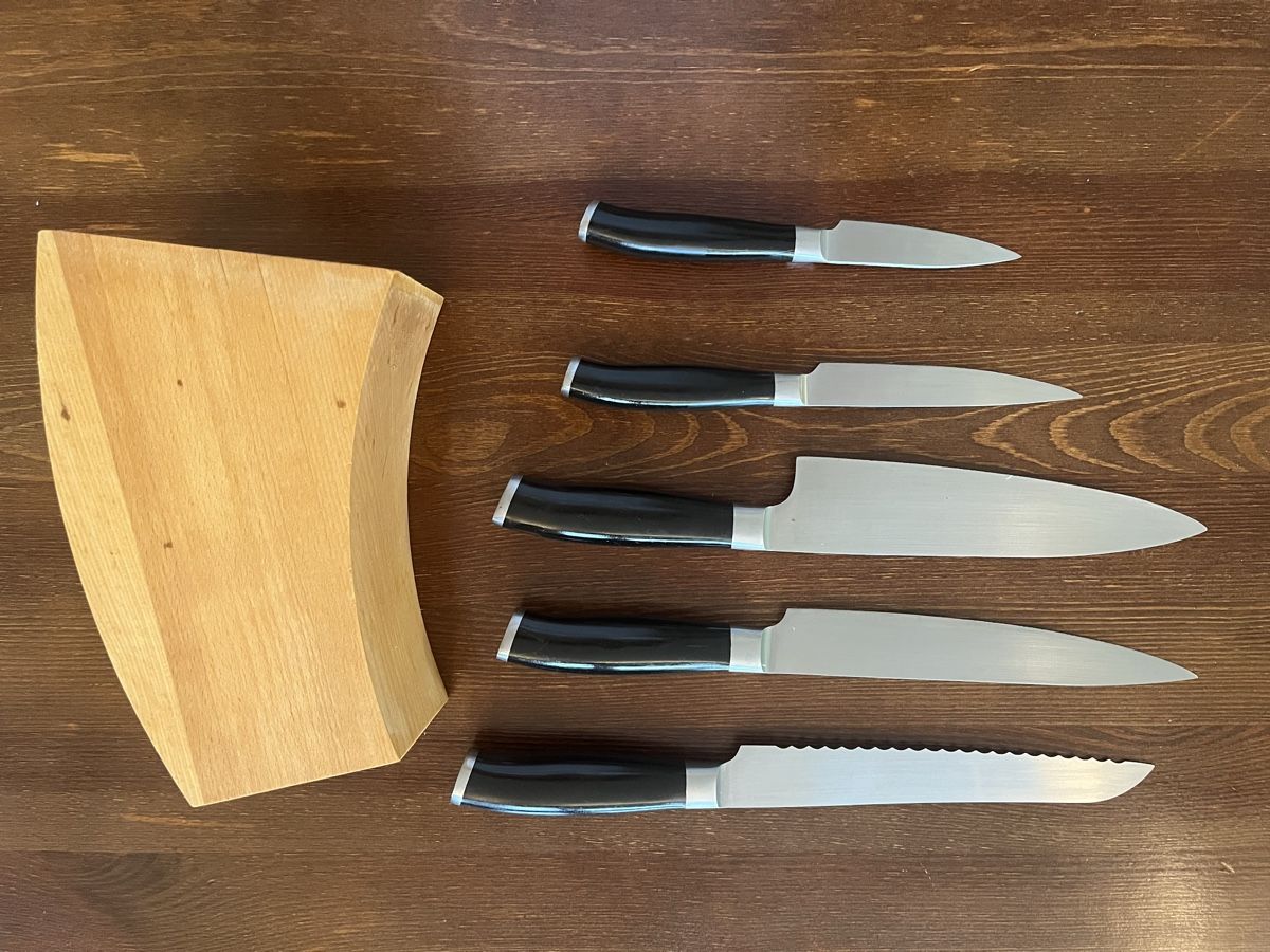 Couteaux: Gerlach Messerblock-Set mit 5 Messer – D'occasion à Birmensdorf ZH par Bela-Oz 4
