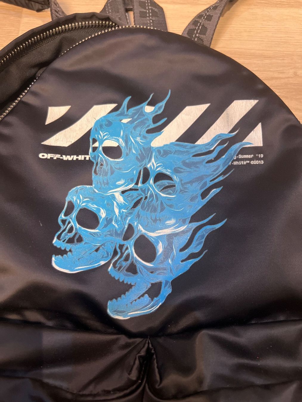 Zaini: Off-White Virgil Abloh Industrial Backpack - Black Nylon – Usato da Epalinges venduto da nsh_t58w 1
