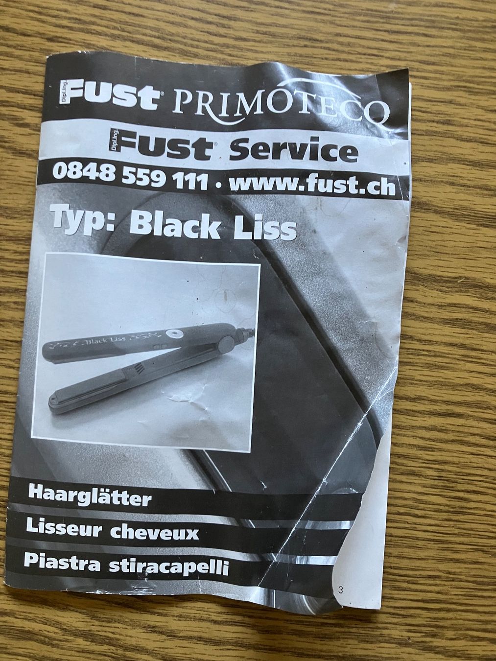 Lockenstäbe & Haarglätter: Haarglätter Black Liss – Gebraucht aus Rüegsauschachen von limek 3