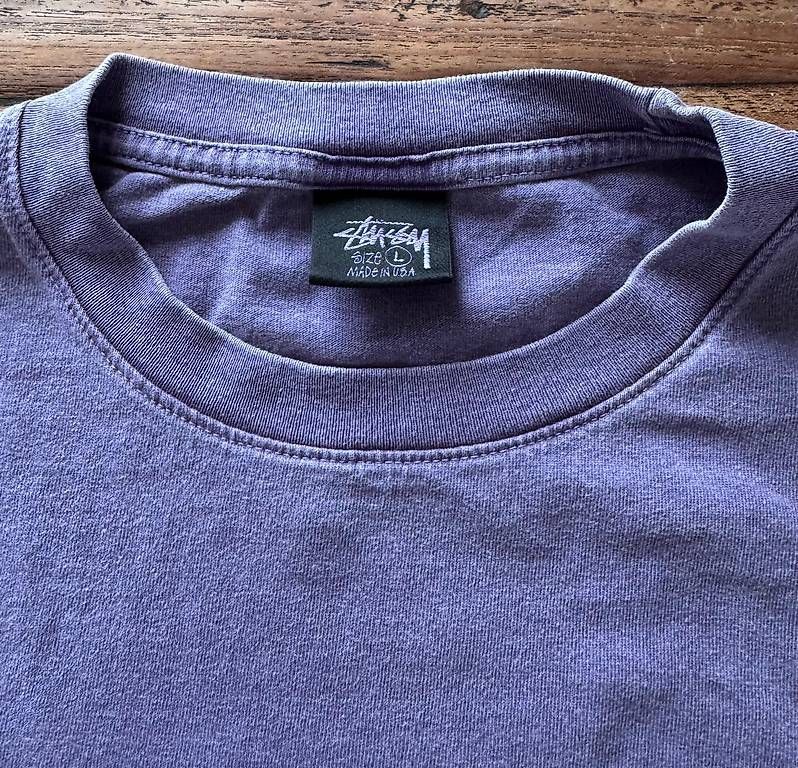 Pullover & Sweatshirts: Stüssi_Longsleeve_Violet_Gr. L. – Gebraucht aus Zürich von Sunnyflower97 2