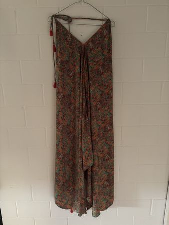 Kleid geblümt lang Grösse S-L
