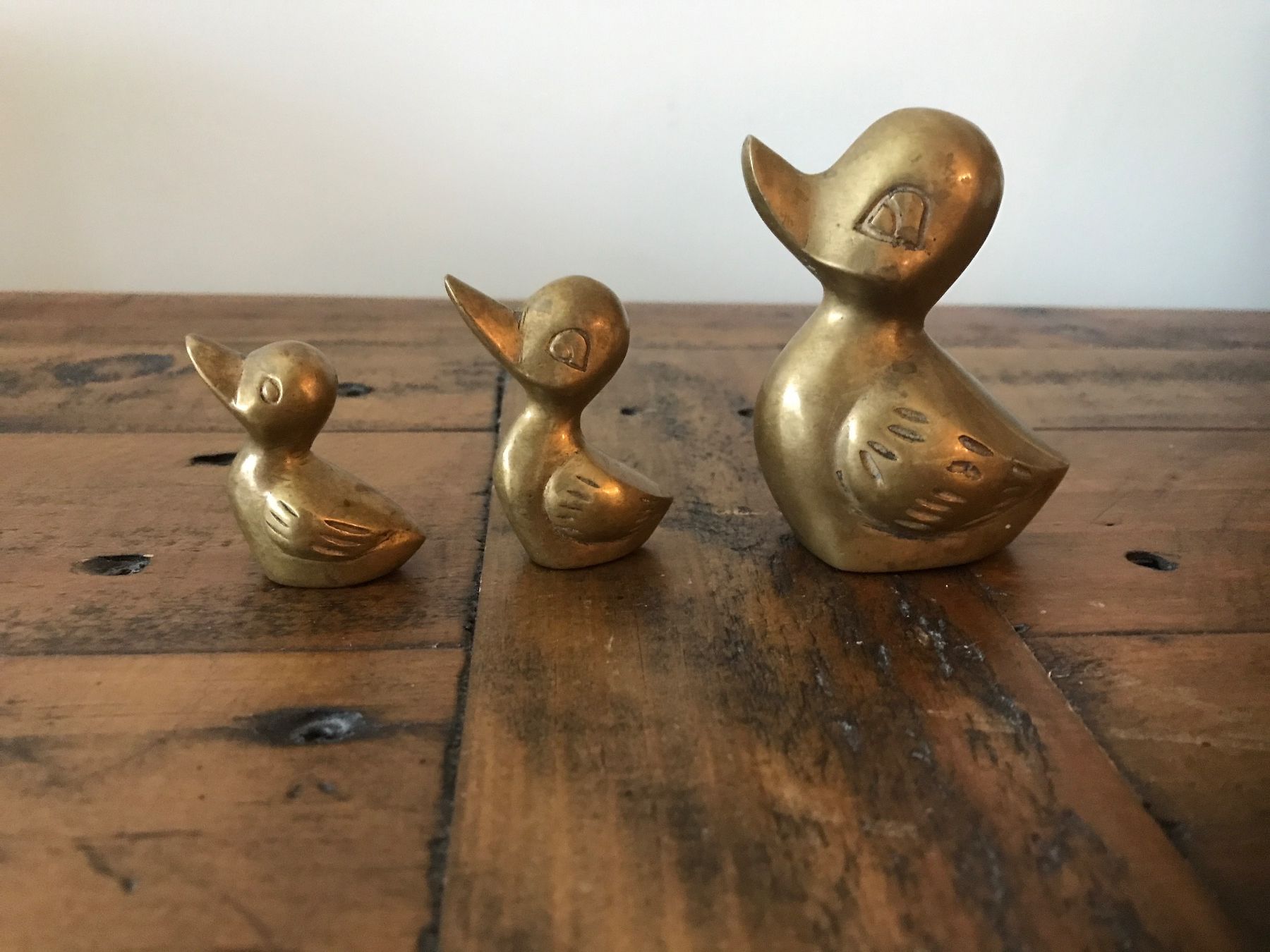 Statuette: Drei Enten Messing – Usato da Rapperswil SG venduto da cosiba01