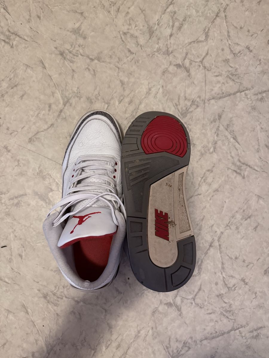 Nike Scarpe da uomo: Jordan 3 White cement – Usato da Renan BE venduto da Meh1983 1