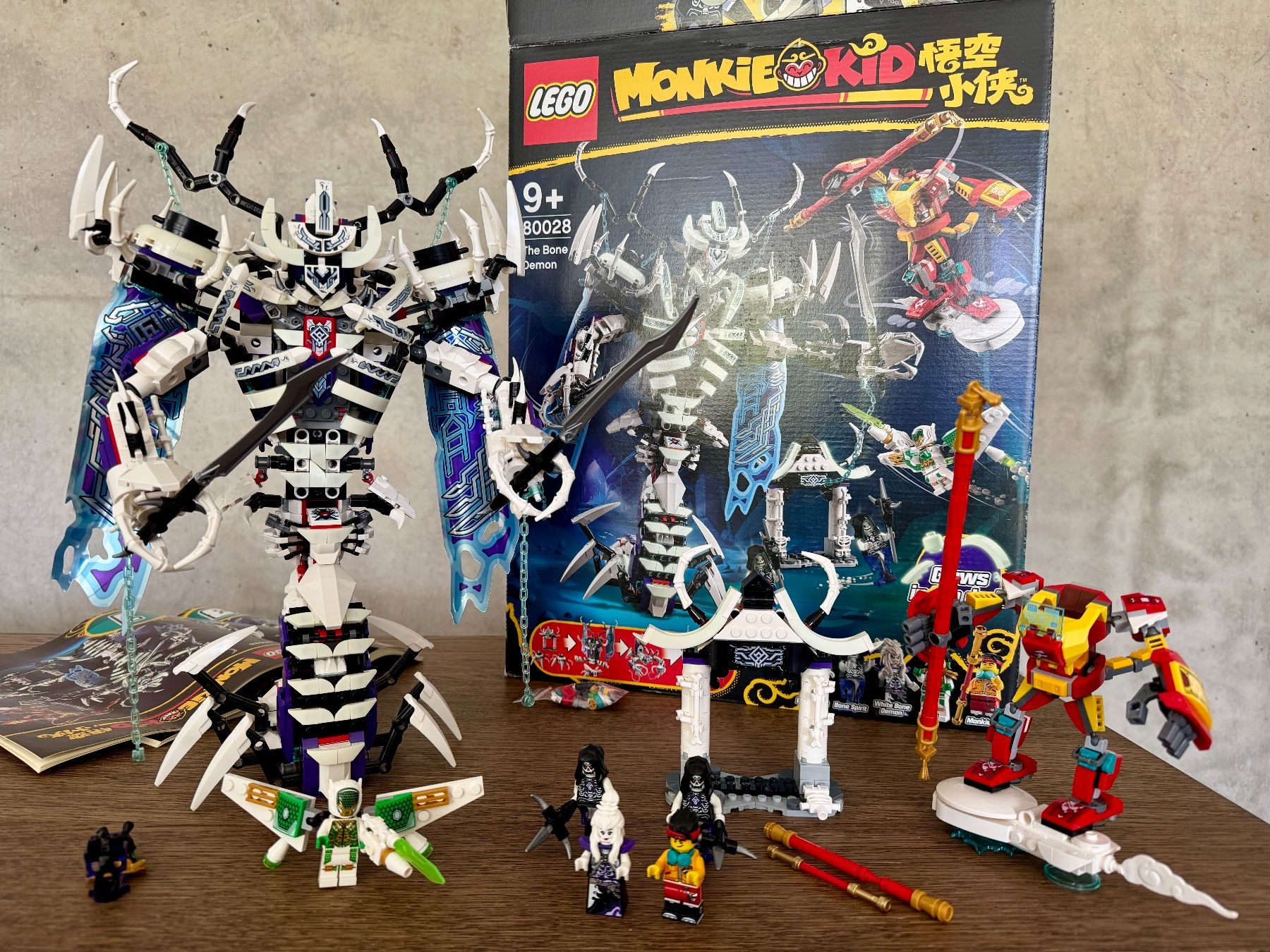 Lego Kit di costruzioni: LEGO Monkie Kid 80028 The Bone Deamon – Usato da Riehen venduto da will_stubbings
