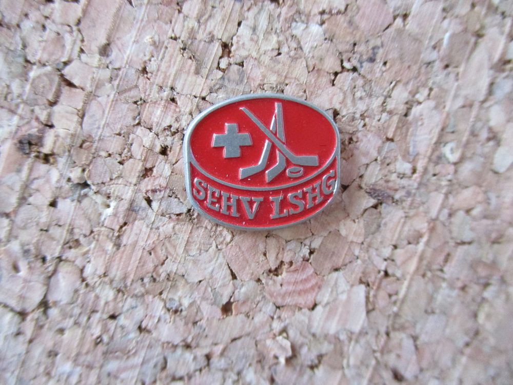 Fanion Hockey Sur Glace LSHG SEHV Swiss Juniors 1979 - Banderole Fanion Vintage